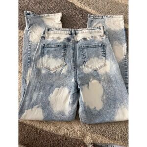 Rue 21 Skater Jean Women's‎ Size 2 Acid Wash Denim Flare Leg Pants